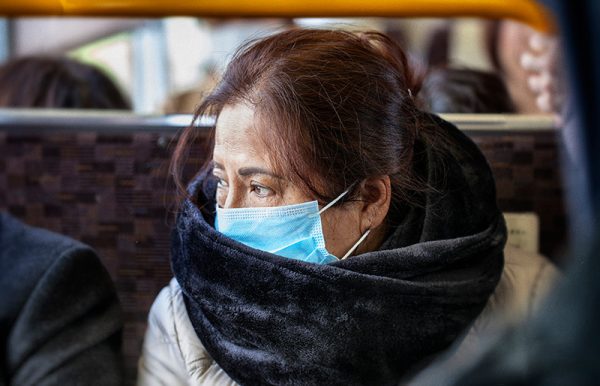 women wears medical masks to keep safe during this new coronavirus outbreak.