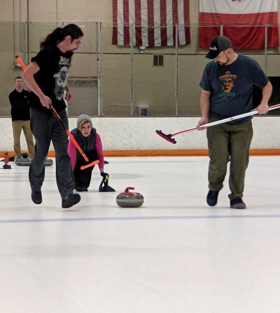 team is curling